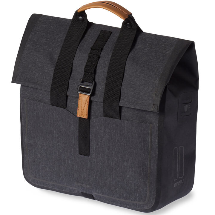 Basil shoppertas Urban dry charcoal 25L