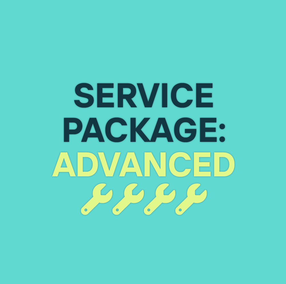 [Recommended] Service package - Advanced