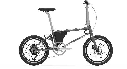 Ahooga Folding Bike - Hybrid (36V) - Power+ - Custom Colour